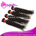 Unprocessed virgin human huai remy brazilian micro braid hair extensions deep wave